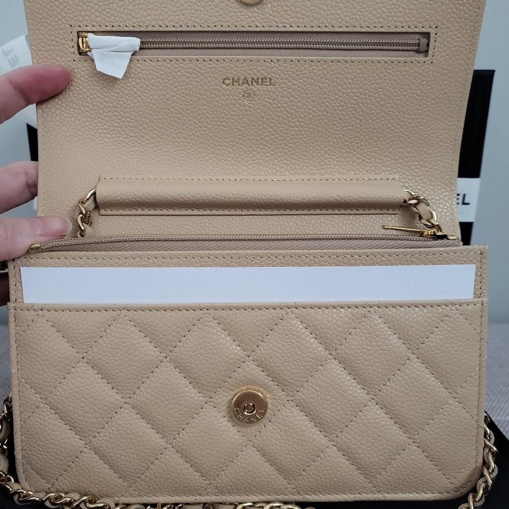 Chanel WOC in Classic Beige Clair, BNIB - Picture 6 of 12